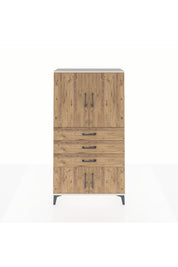Arges Dolap 2 Raflı 3 Çekmeceli 4 Kapaklı 88x30x163 - S21M087V3A