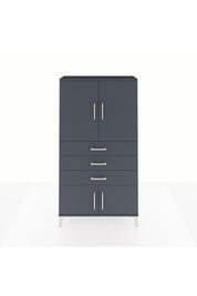 Arges Dolap 2 Raflı 3 Çekmeceli 4 Kapaklı 88x30x163 - S21M087V5A