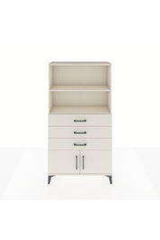 Arges Dolap 2 Raflı 3 Çekmeceli 2 Kapaklı 88x30x163 - S21M088V1A