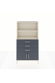 Arges Dolap 2 Raflı 3 Çekmeceli 2 Kapaklı 88x30x163 - S21M088V2A