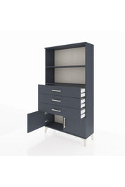 Arges Dolap 2 Raflı 3 Çekmeceli 2 Kapaklı 88x30x163 - S21M088V5A