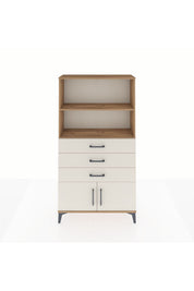 Arges Dolap 2 Raflı 3 Çekmeceli 2 Kapaklı 88x30x163 - S21M088V7A
