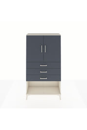 Arges Dolap 2 Raflı 3 Çekmeceli 2 Kapaklı 88x30x163 - S21M089V2A