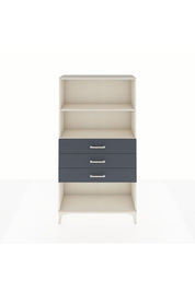 Arges Dolap 2 Raflı 3 Çekmeceli 88x30x163 - S21M090V2A