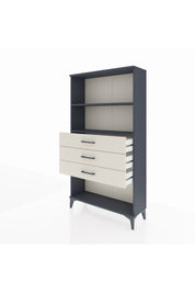 Arges Dolap 2 Raflı 3 Çekmeceli 88x30x163 - S21M090V4A