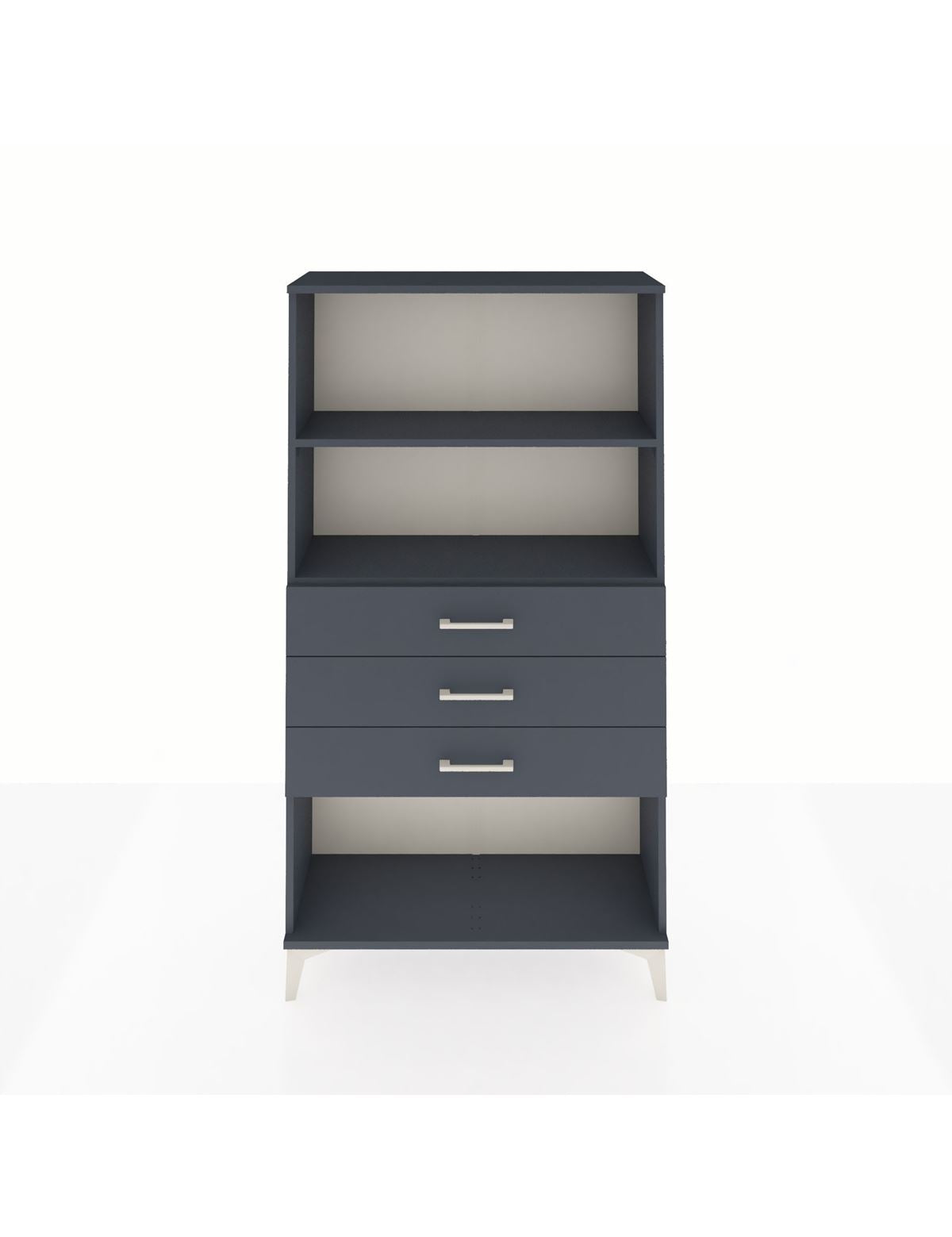 Arges Dolap 2 Raflı 3 Çekmeceli 88x30x163 - S21M090V5A