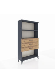 Arges Dolap 2 Raflı 3 Çekmeceli 88x30x163 - S21M090V6A