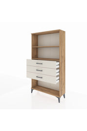 Arges Dolap 2 Raflı 3 Çekmeceli 88x30x163 - S21M090V7A