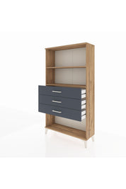 Arges Dolap 2 Raflı 3 Çekmeceli 88x30x163 - S21M090V8A
