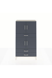 Arges Dolap 4 Raflı 3 Çekmeceli 4 Kapaklı 88x30x163 - S21M091V2A