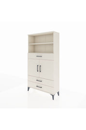 Arges Dolap 4 Raflı 3 Çekmeceli 2 Kapaklı 88x30x163 - S21M092V1A