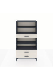 Arges Dolap 4 Raflı 3 Çekmeceli 88x30x163 - S21M094V4A