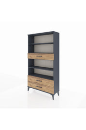 Arges Dolap 4 Raflı 3 Çekmeceli 88x30x163 - S21M094V6A