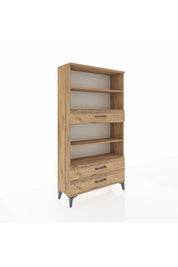 Arges Dolap 4 Raflı 3 Çekmeceli 88x30x163 - S21M094V9A