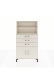 Arges Dolap 3 Raflı 3 Çekmeceli 2 Kapaklı 88x30x163 - S21M096V1A