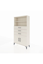 Arges Dolap 3 Raflı 3 Çekmeceli 2 Kapaklı 88x30x163 - S21M096V1A