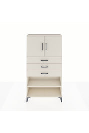 Arges Dolap 3 Raflı 3 Çekmeceli 2 Kapaklı 88x30x163 - S21M097V1A