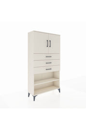 Arges Dolap 3 Raflı 3 Çekmeceli 2 Kapaklı 88x30x163 - S21M097V1A