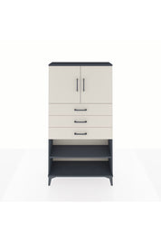 Arges Dolap 3 Raflı 3 Çekmeceli 2 Kapaklı 88x30x163 - S21M097V4A