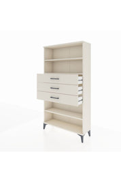 Arges Dolap 3 Raflı 3 Çekmeceli 88x30x163 - S21M098V1A