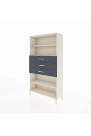 Arges Dolap 3 Raflı 3 Çekmeceli 88x30x163 - S21M098V2A