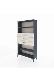 Arges Dolap 3 Raflı 3 Çekmeceli 88x30x163 - S21M098V4A