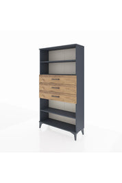 Arges Dolap 3 Raflı 3 Çekmeceli 88x30x163 - S21M098V6A