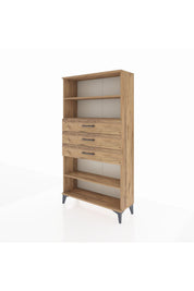 Arges Dolap 3 Raflı 3 Çekmeceli 88x30x163 - S21M098V9A
