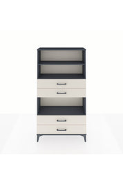 Arges Dolap 3 Raflı 4 Çekmeceli 88x30x163 - S21M100V4A