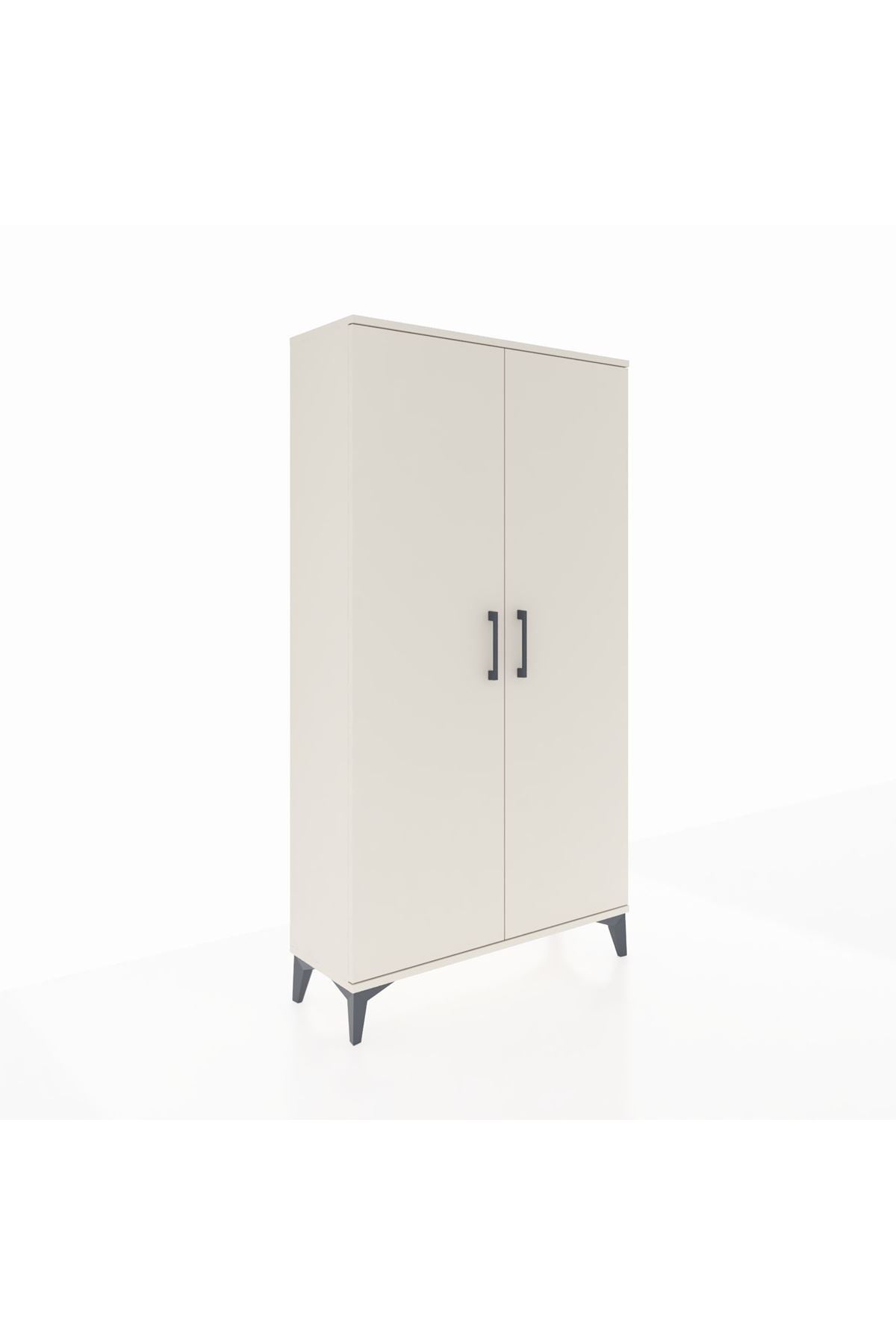 Arges Dolap 4 Raflı 2 Kapaklı 88x30x163 - S21M101V1A