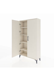 Arges Dolap 4 Raflı 2 Kapaklı 88x30x163 - S21M101V1A