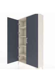 Arges Dolap 4 Raflı 2 Kapaklı 88x30x163 - S21M101V2A
