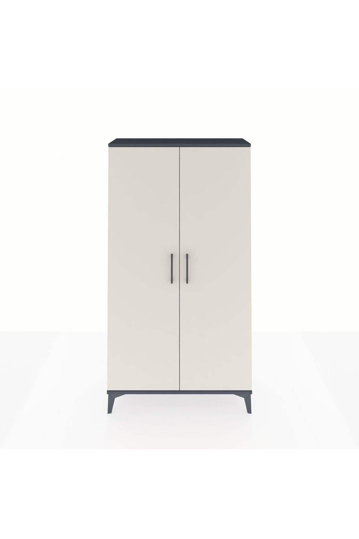 Arges Dolap 4 Raflı 2 Kapaklı 88x30x163 - S21M101V4A
