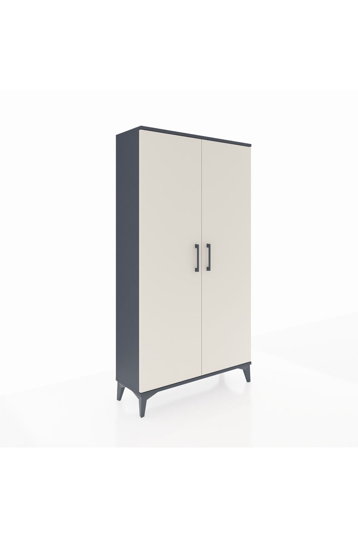 Arges Dolap 4 Raflı 2 Kapaklı 88x30x163 - S21M101V4A