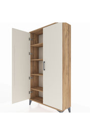 Arges Dolap 4 Raflı 2 Kapaklı 88x30x163 - S21M101V7A
