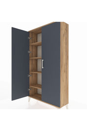 Arges Dolap 4 Raflı 2 Kapaklı 88x30x163 - S21M101V8A