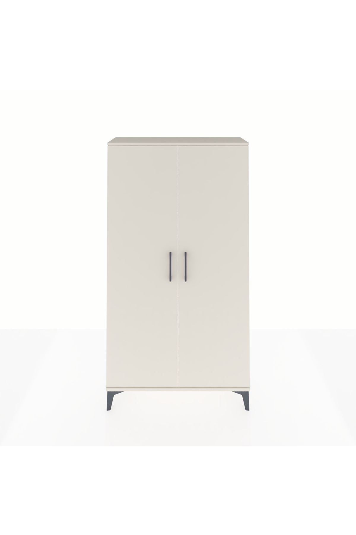 Arges Dolap 2 Raflı Kapaklı Tek Askılı 88x30x163 - S21M103V1A