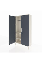 Arges Dolap 2 Raflı Kapaklı Tek Askılı 88x30x163 - S21M103V2A