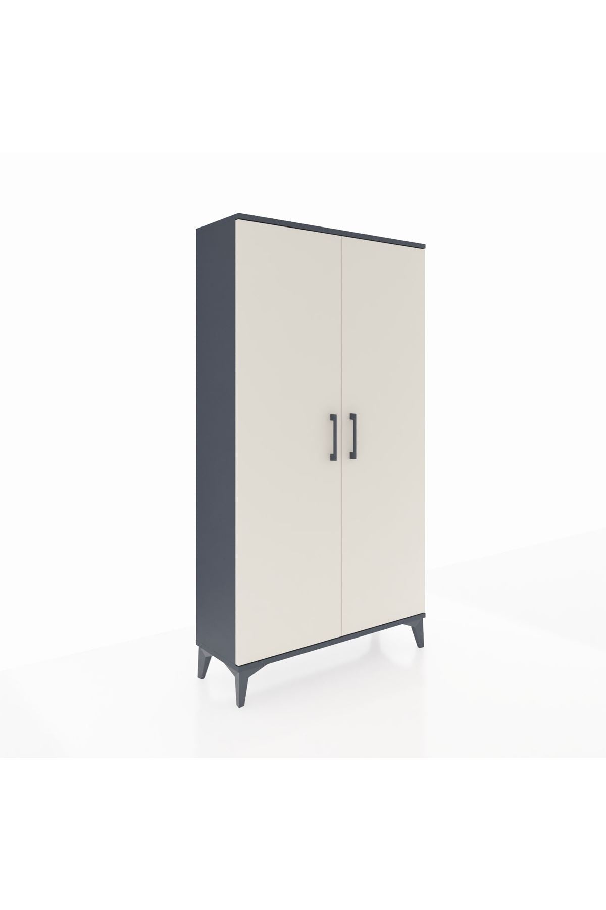 Arges Dolap 2 Raflı Kapaklı Tek Askılı 88x30x163 - S21M103V4A