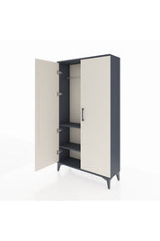 Arges Dolap 2 Raflı Kapaklı Tek Askılı 88x30x163 - S21M103V4A