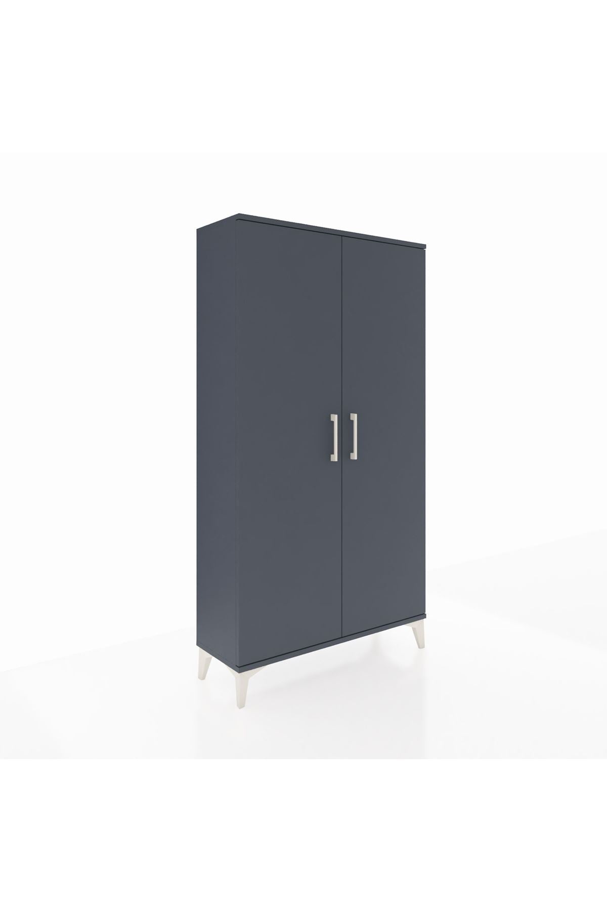 Arges Dolap 2 Raflı Kapaklı Tek Askılı 88x30x163 - S21M103V5A