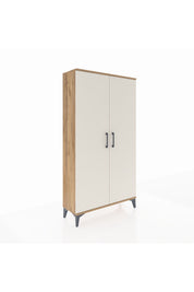 Arges Dolap 2 Raflı Kapaklı Tek Askılı 88x30x163 - S21M103V7A