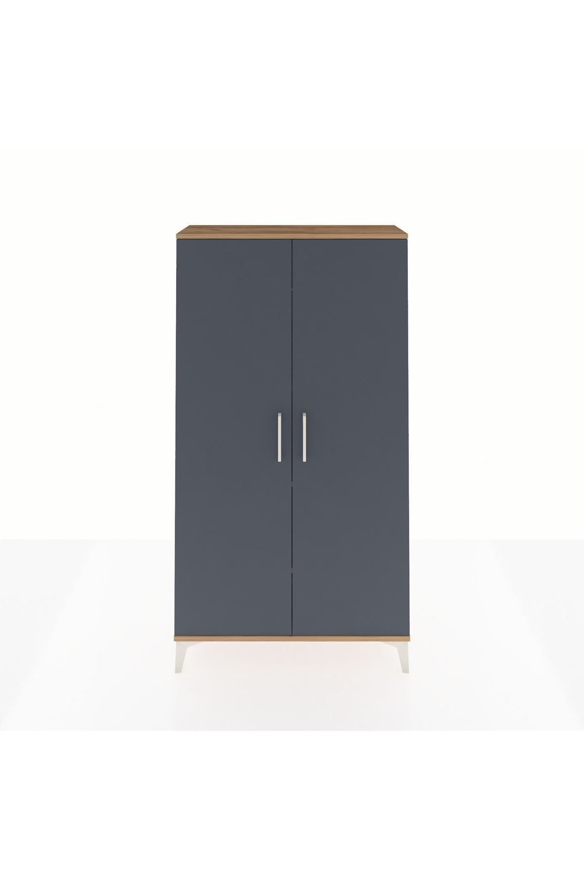 Arges Dolap 2 Raflı Kapaklı Tek Askılı 88x30x163 - S21M103V8A