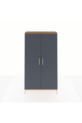 Arges Dolap 2 Raflı Kapaklı Tek Askılı 88x30x163
