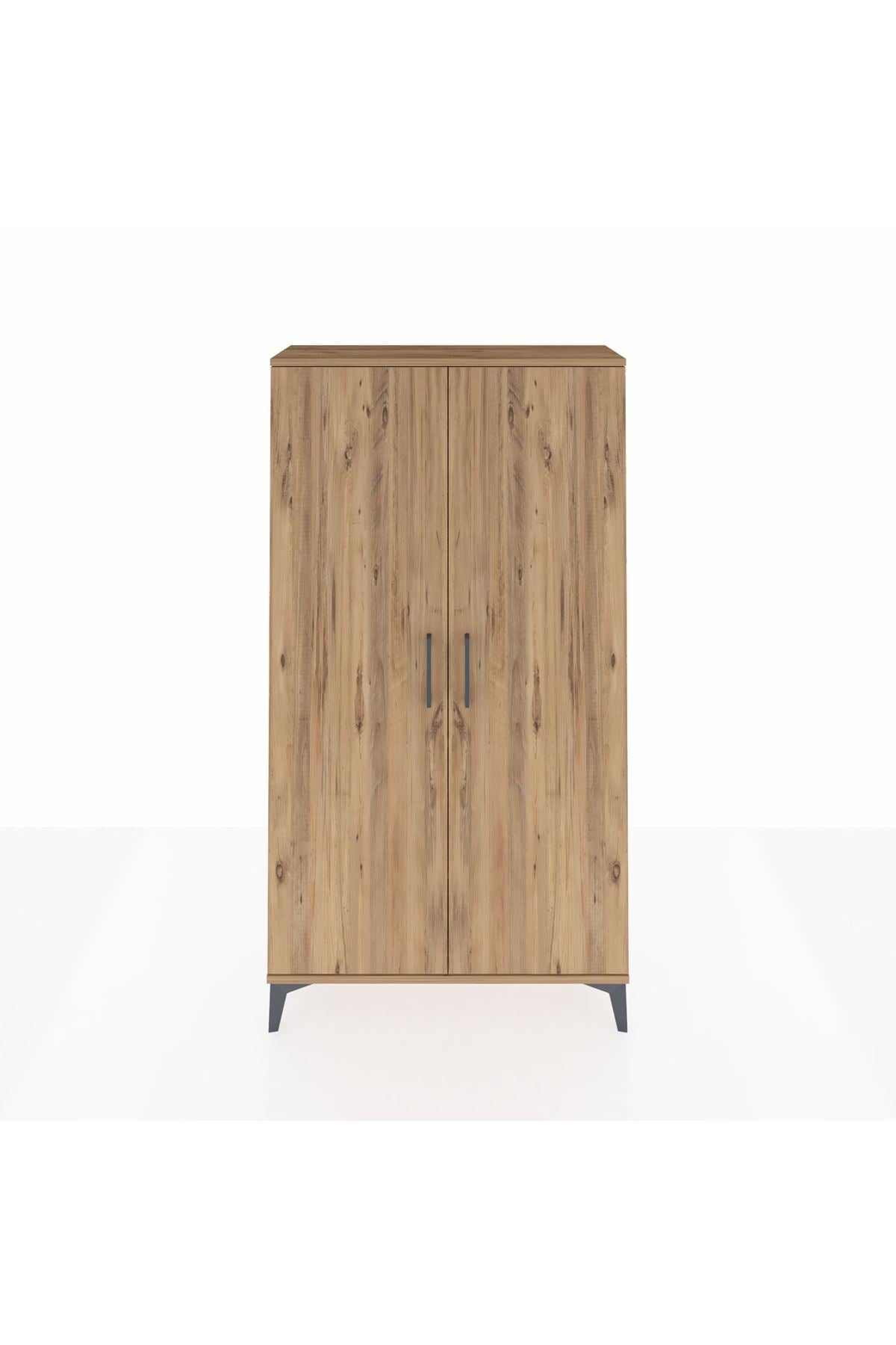 Arges Dolap 2 Raflı Kapaklı Tek Askılı 88x30x163 - S21M103V9A