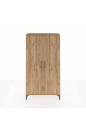 Arges Dolap 2 Raflı Kapaklı Tek Askılı 88x30x163 - S21M103V9A