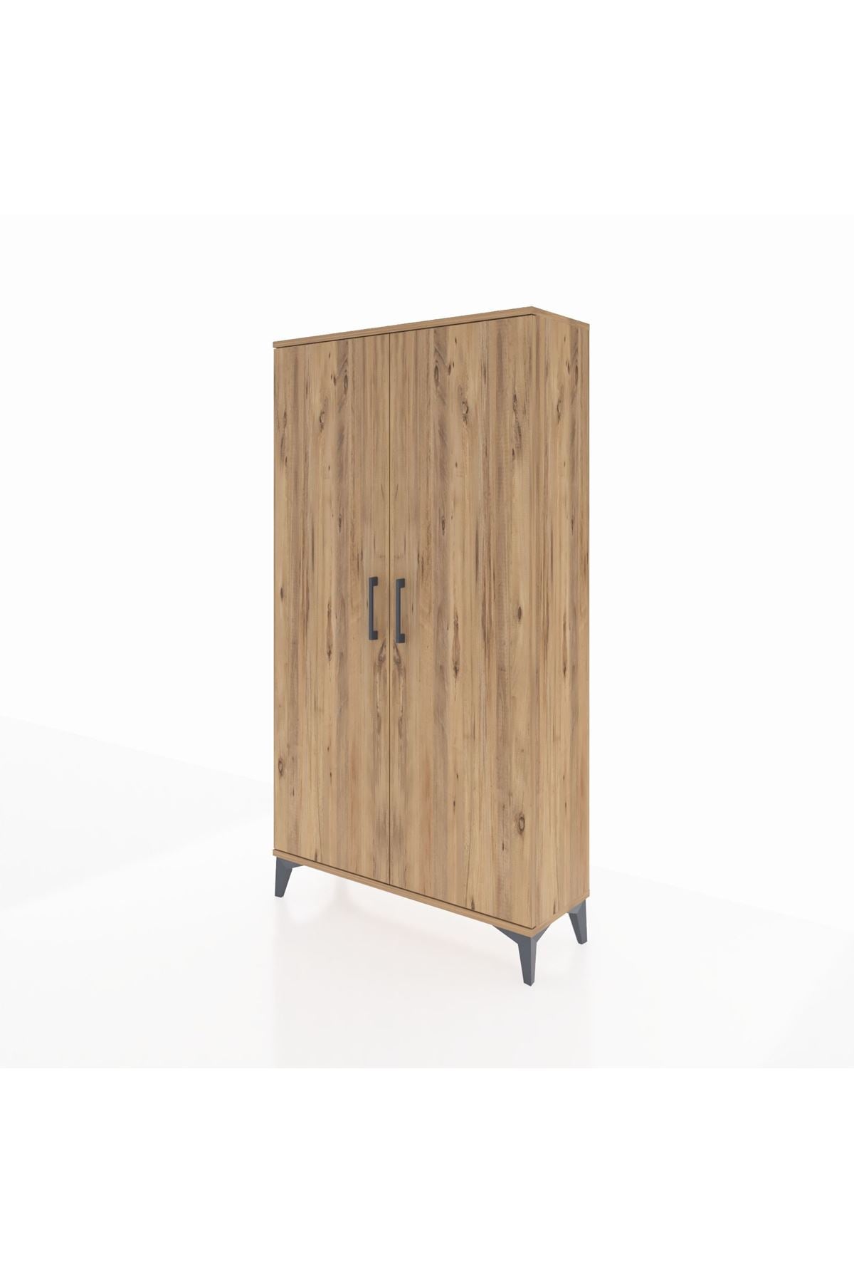 Arges Dolap 2 Raflı Kapaklı Tek Askılı 88x30x163 - S21M103V9A