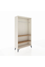 Arges Dolap 2 Raflı Kapaklı Tek Askılı 88x30x163 - S21M104V3A