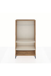 Arges Dolap 2 Raflı Kapaklı Tek Askılı 88x30x163 - S21M104V7A
