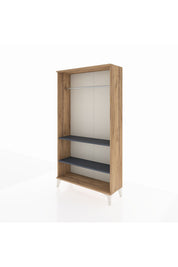 Arges Dolap 2 Raflı Kapaklı Tek Askılı 88x30x163 - S21M104V8A